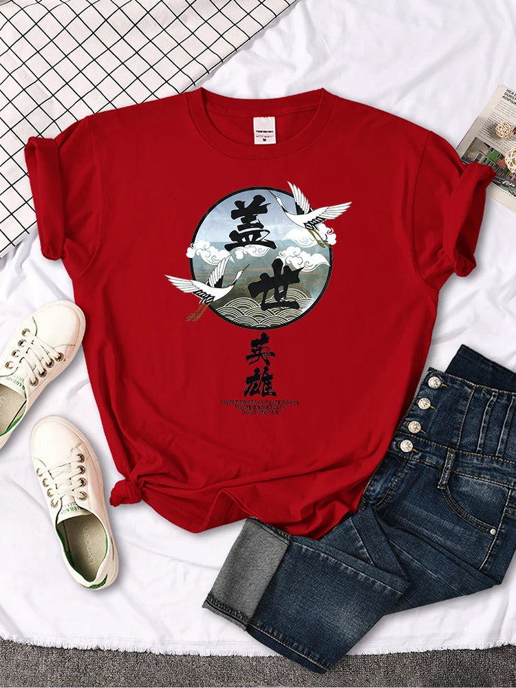 Japanese Crane Tee