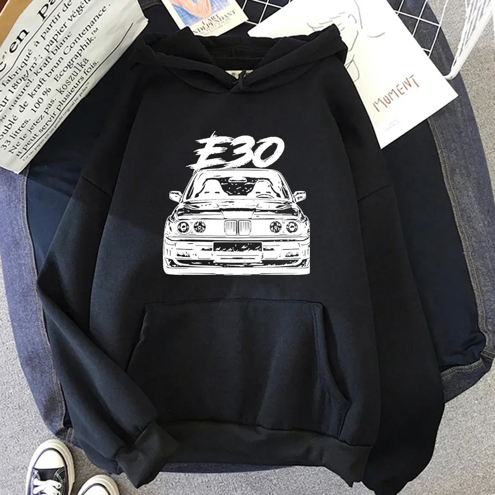 E30 Car Hoodie