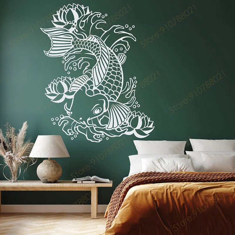 Koi Decorative Wall Vinyl