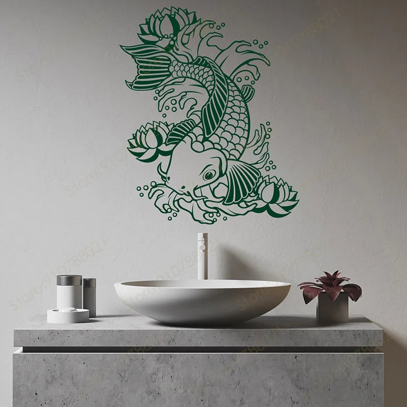 Koi Decorative Wall Vinyl