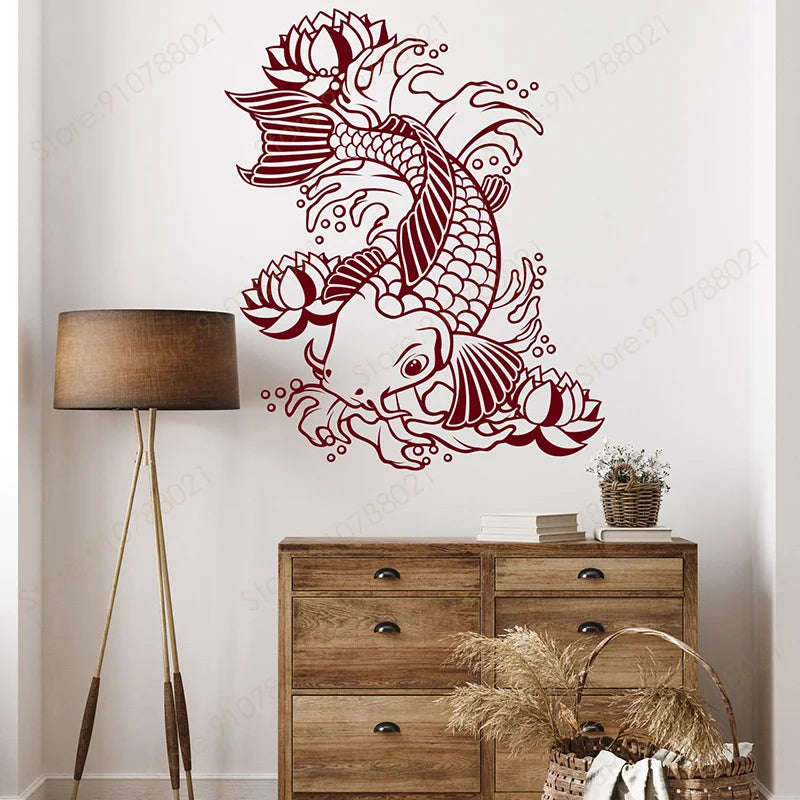 Koi Decorative Wall Vinyl