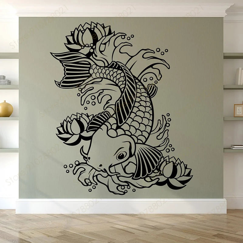 Koi Decorative Wall Vinyl
