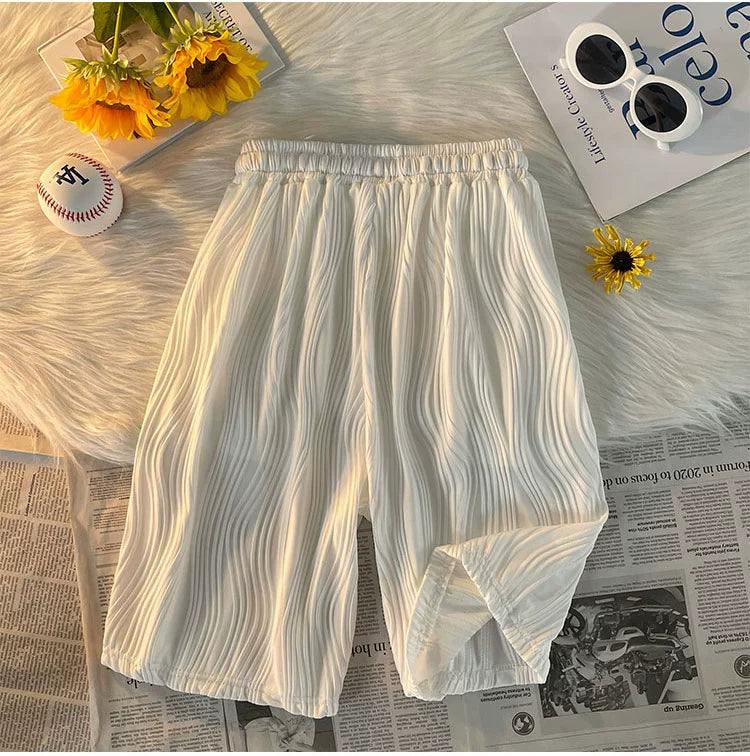 Wave Ribbed Shorts