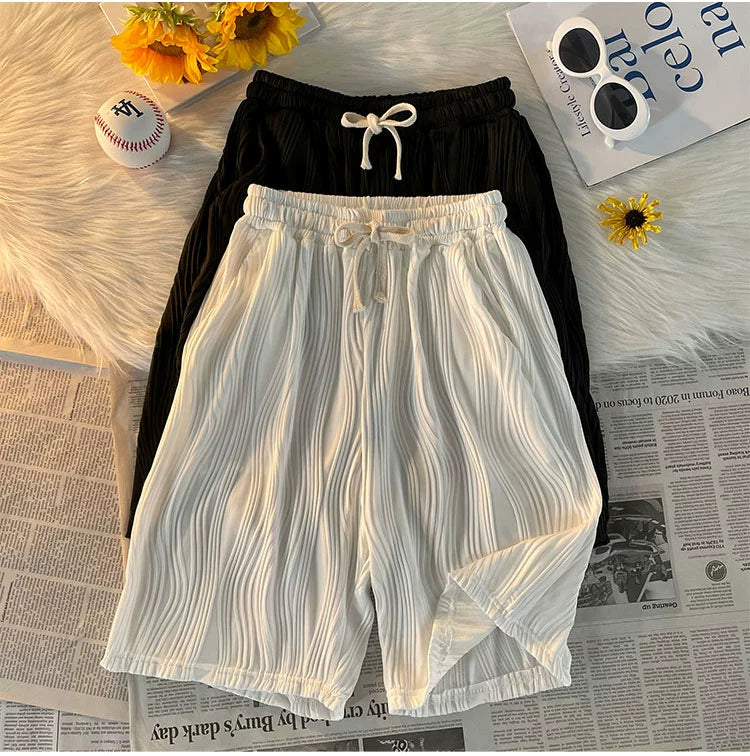 Wave Ribbed Shorts
