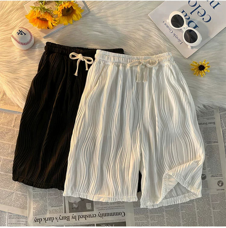 Wave Ribbed Shorts