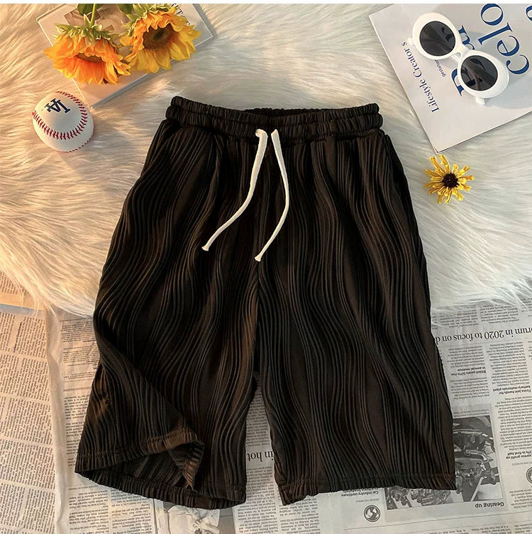 Wave Ribbed Shorts