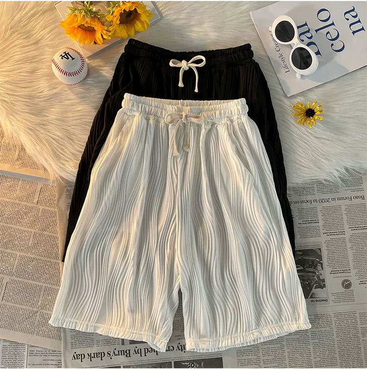 Wave Ribbed Shorts