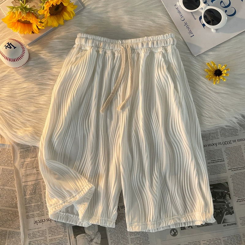 Wave Ribbed Shorts