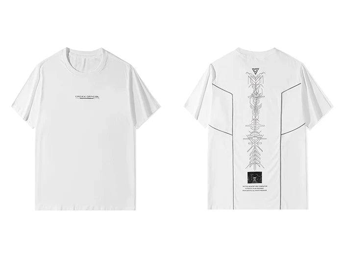 Cybered Back Tee