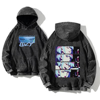 David x Lucy Washed out Hoodies