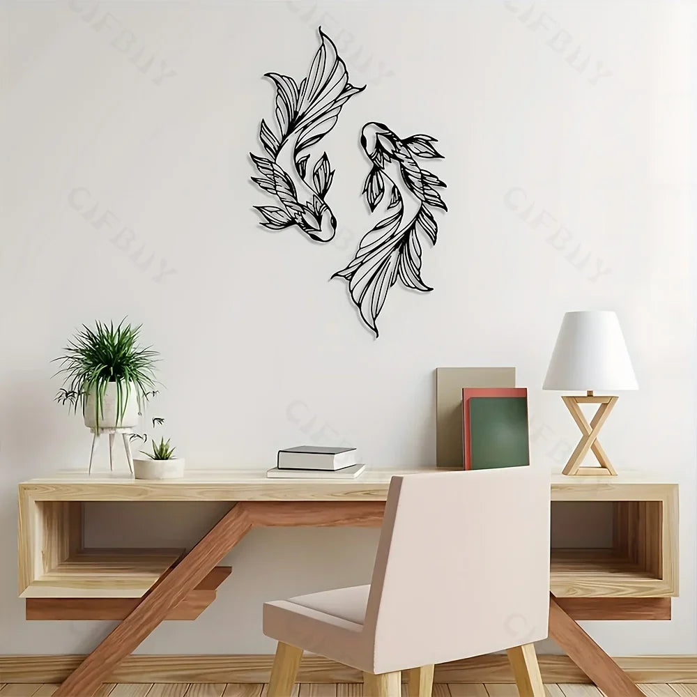 Koi Wall Vinyl Design