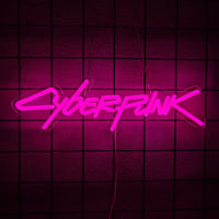 Cyberpunk Neon Sign