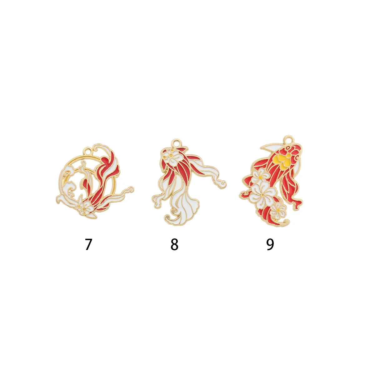 Decorative Koi Keychains