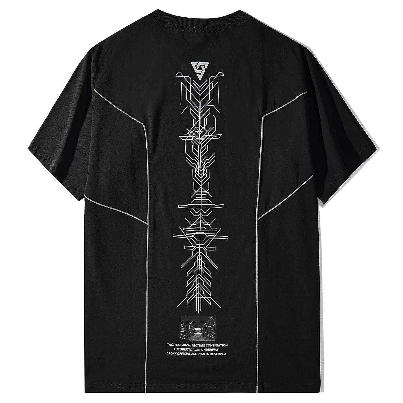 Cybered Back Tee