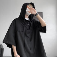 Korean Half Sleeve Hoodie