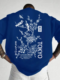 Tokyo Flower and Bird Tee