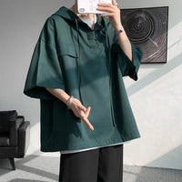 Korean Half Sleeve Hoodie