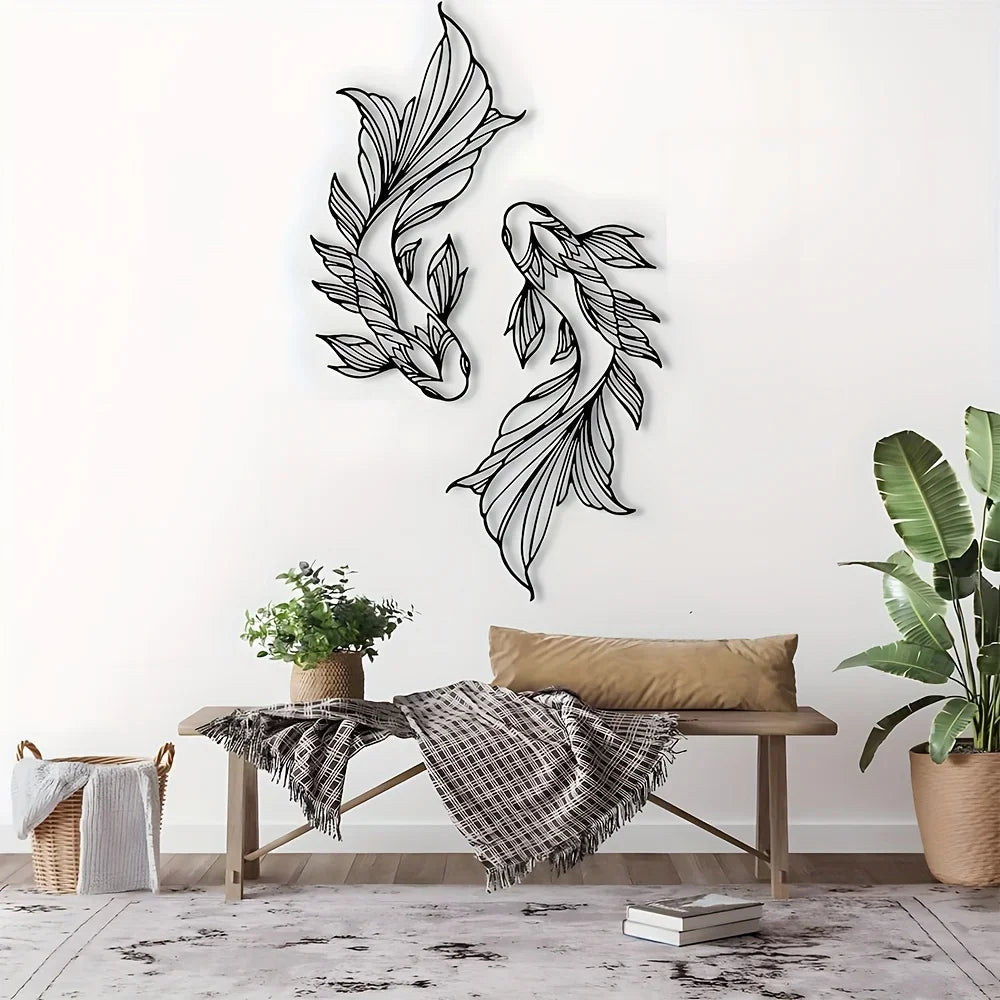 Koi Wall Vinyl Design