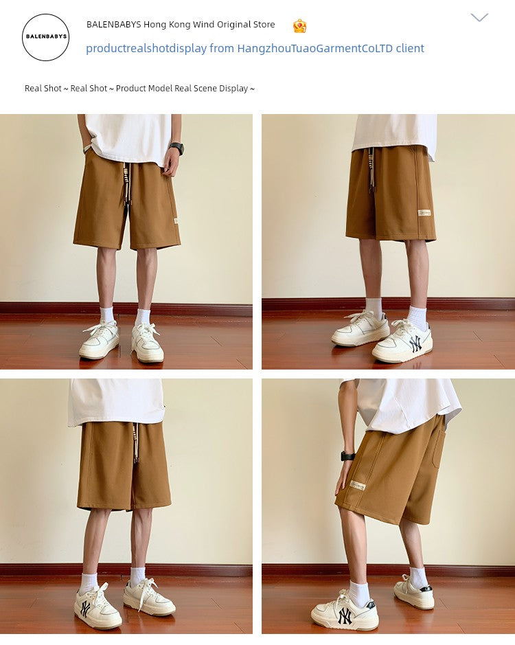 Casual Boys Drape Shorts