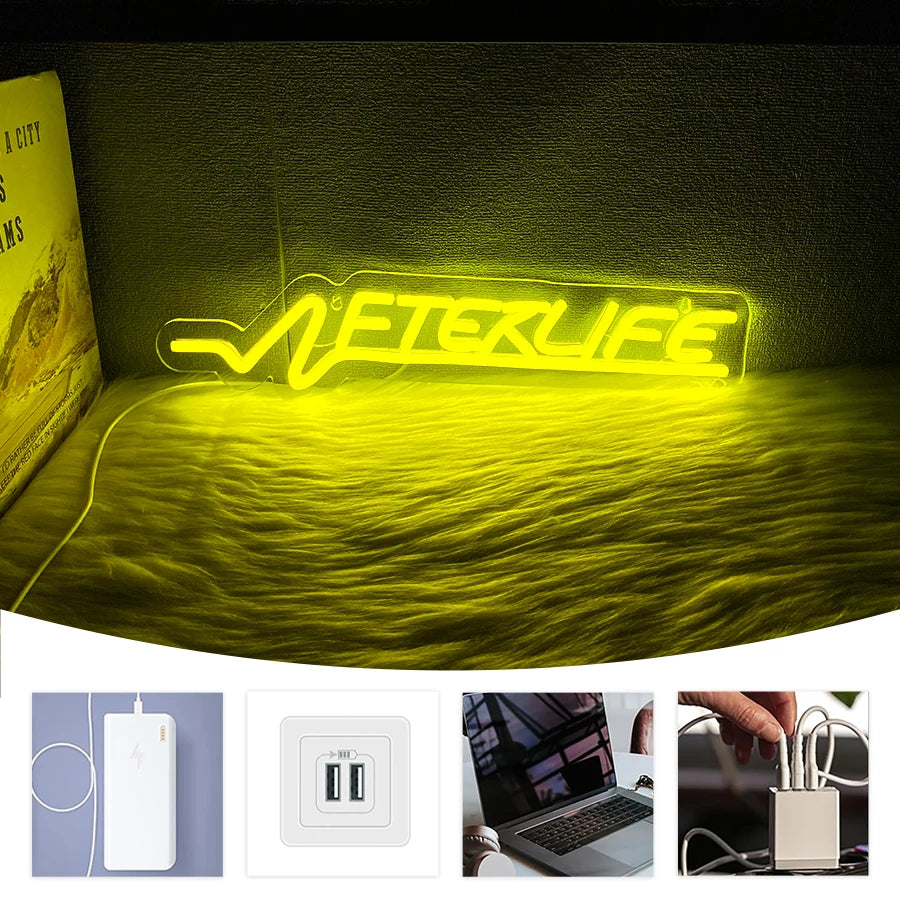 Cyber Neon Sign
