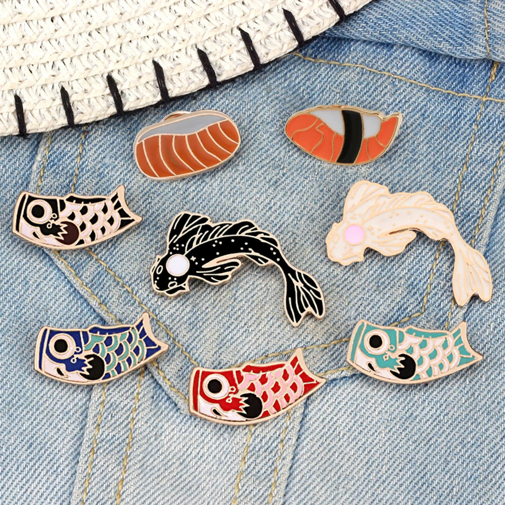 Koi & Fish Pins
