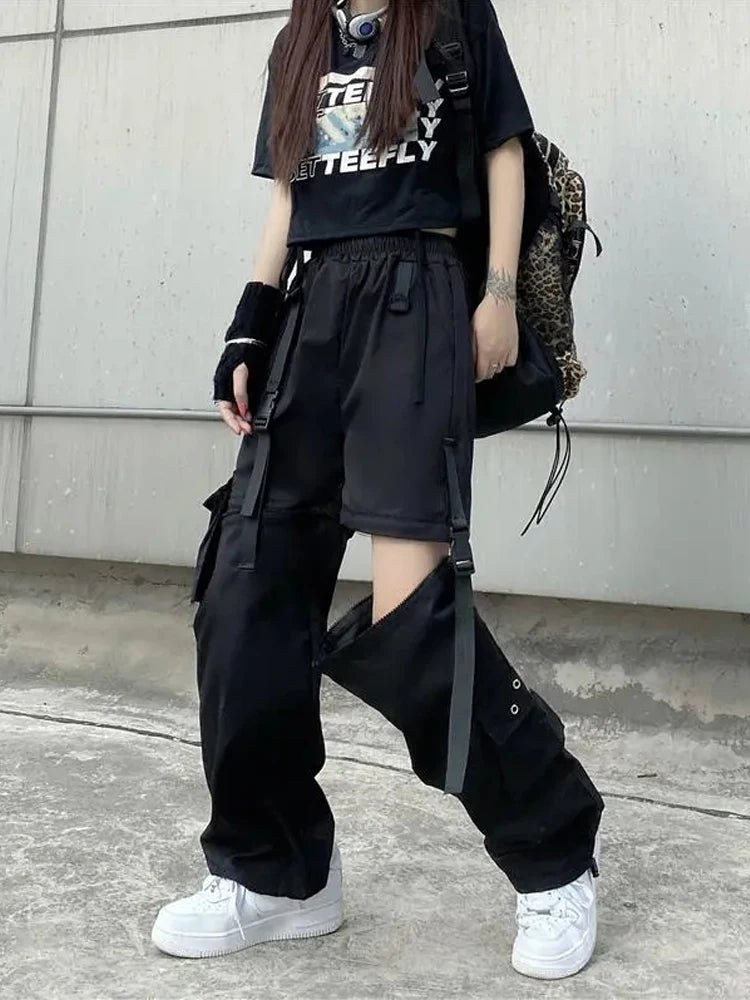 Woman’s Black Cargo Pants