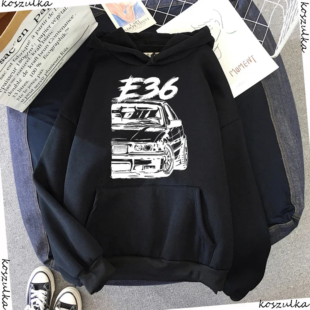 E36 Car Hoodie