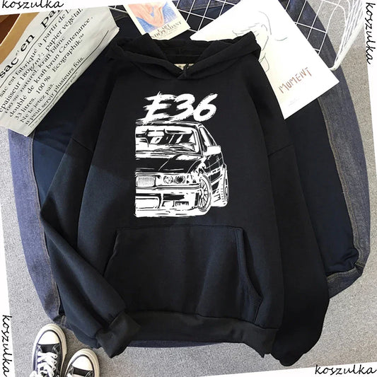 E36 Car Hoodie
