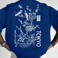 Tokyo Flower and Bird Tee
