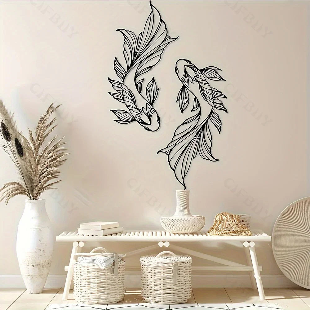 Koi Wall Vinyl Design