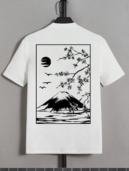 Sakura / Mount Fuji Tee