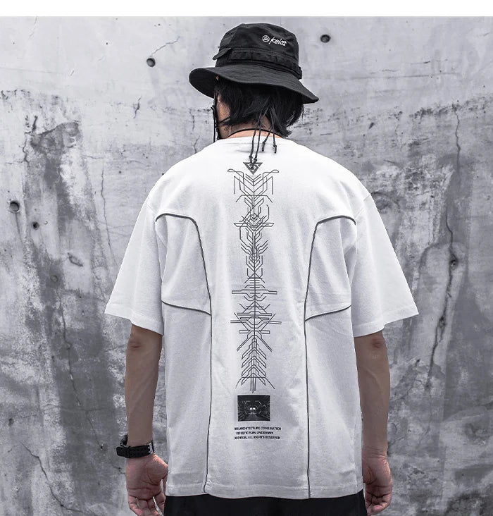Cybered Back Tee