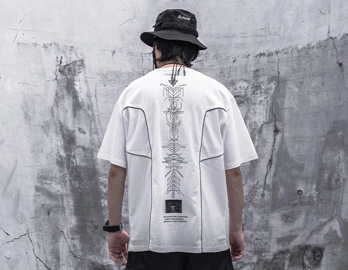 Cybered Back Tee