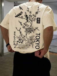 Tokyo Flower and Bird Tee