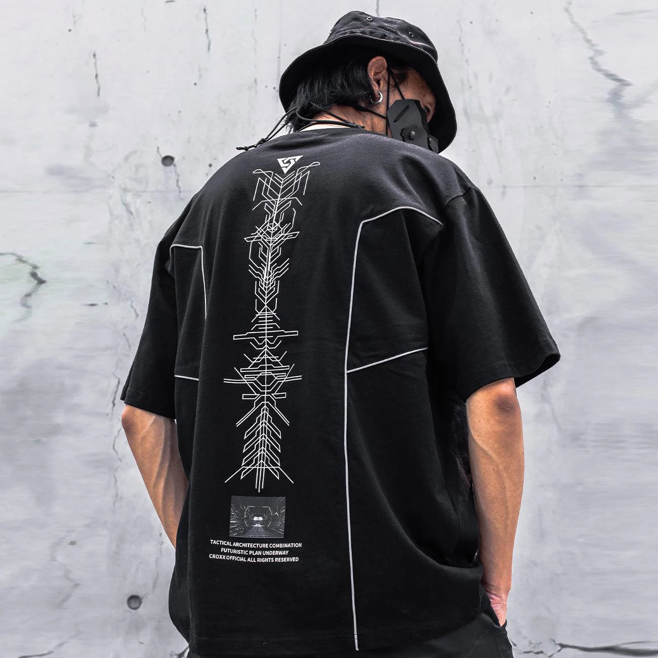 Cybered Back Tee