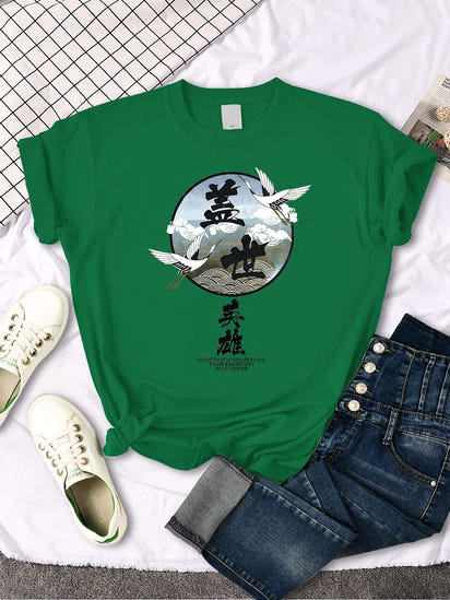 Japanese Crane Tee