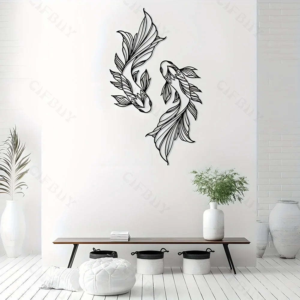 Koi Wall Vinyl Design