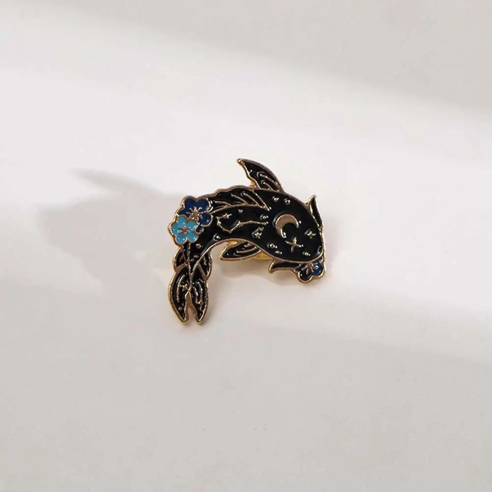 Koi Sun & Moon Pins