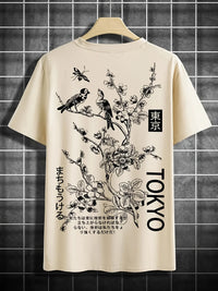 Tokyo Flower and Bird Tee