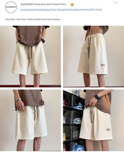 Casual Boys Drape Shorts