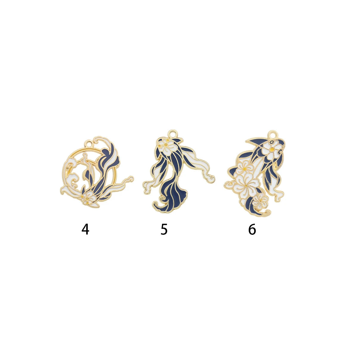 Decorative Koi Keychains