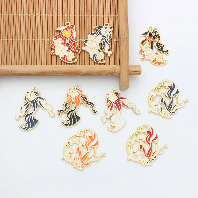 Decorative Koi Keychains