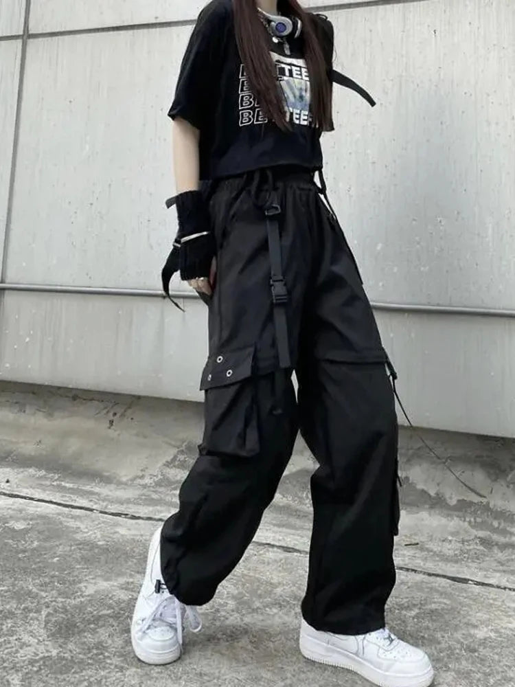 Woman’s Black Cargo Pants