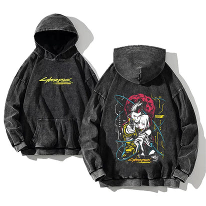 David x Lucy Washed out Hoodies