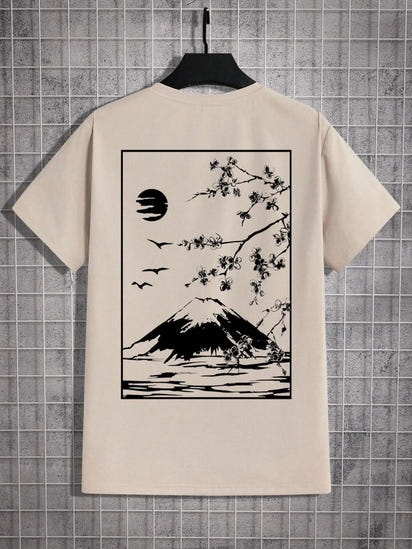 Sakura / Mount Fuji Tee