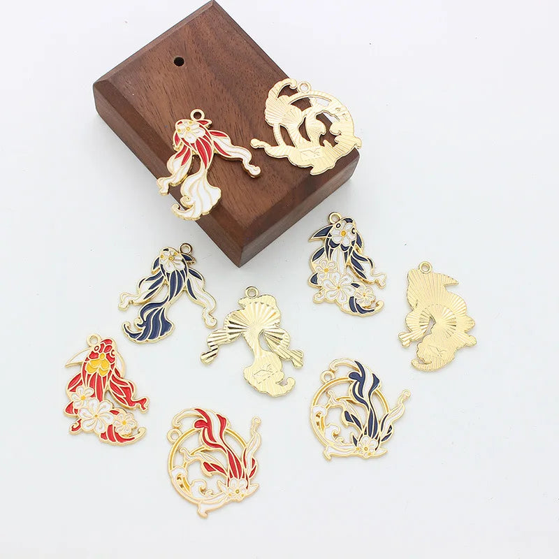 Decorative Koi Keychains