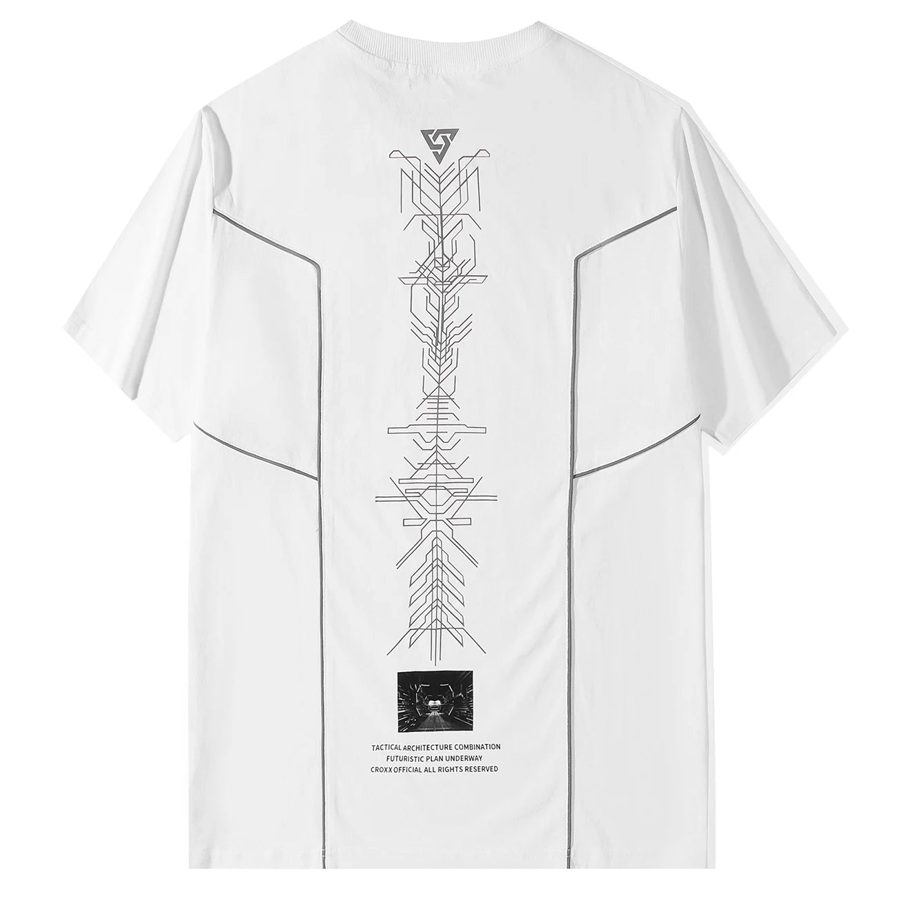Cybered Back Tee
