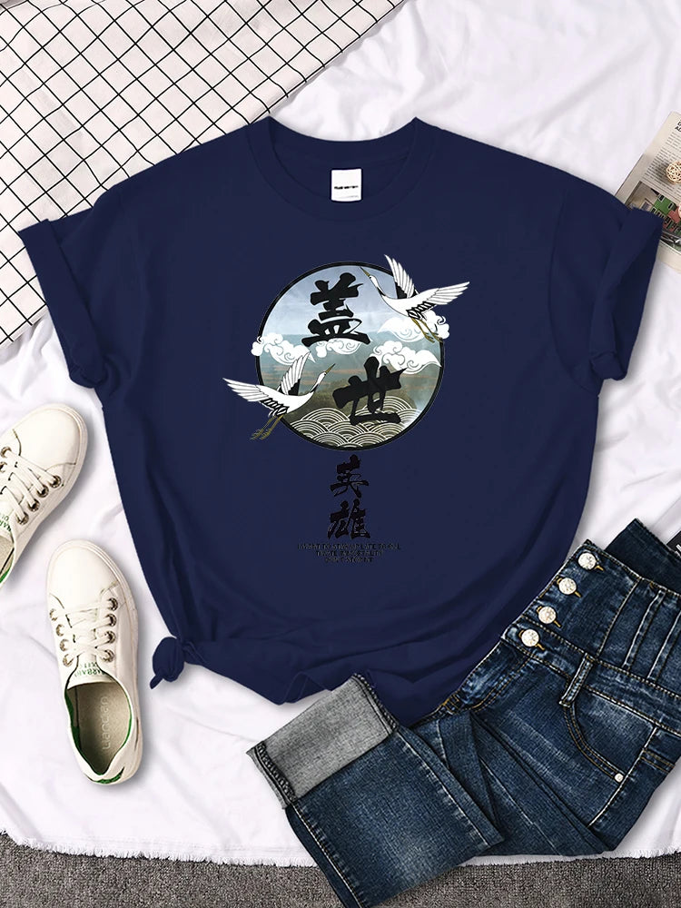 Japanese Crane Tee