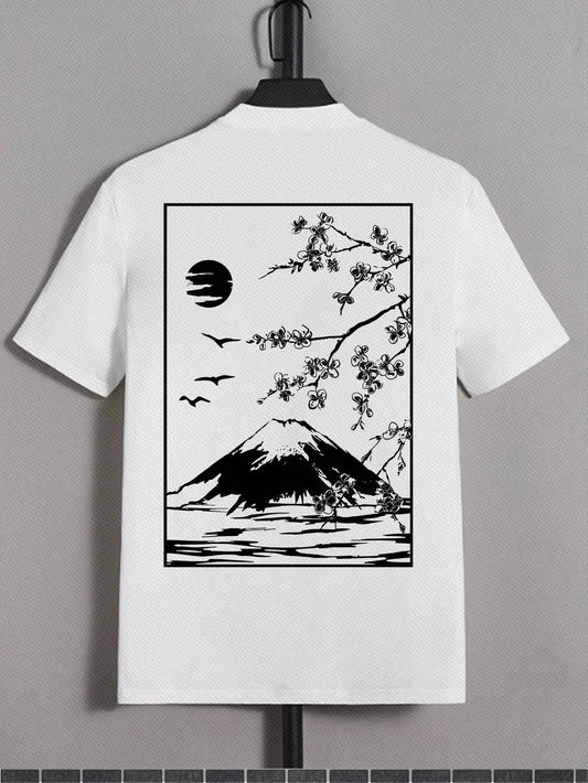 Sakura / Mount Fuji Tee