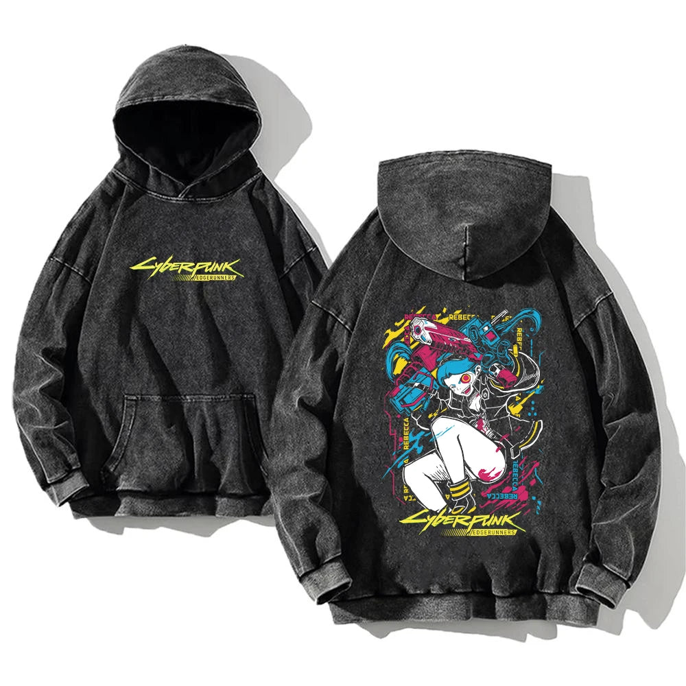 David x Lucy Washed out Hoodies